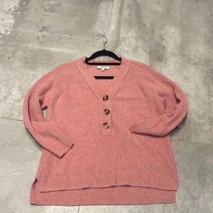 Madewell S pink sweater
